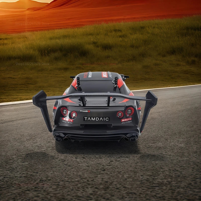 1:14 Scale RC Drift Car 4WD Remote Control Fast GTR Model Off-Road Racing Toy with 2.4Ghz Radio Control for Kids and Beginners