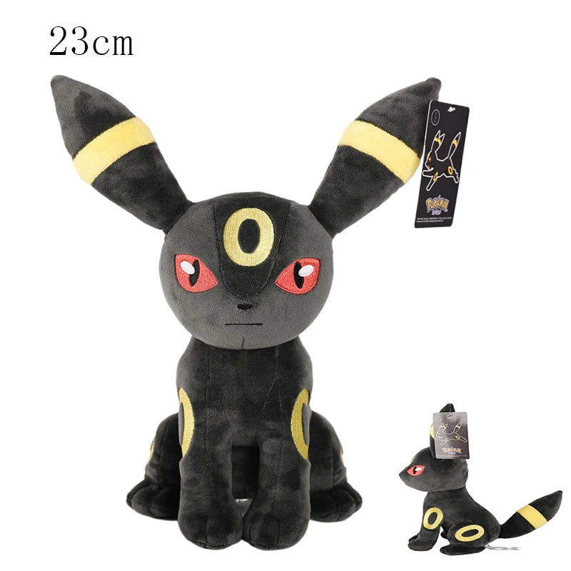 Big Umbreon Pokemon Plush Toy Vaporeon Eevee sylveon laceon Flareon  Leafeon Jolteon Espeon Stuffed Peluche Kids Toy Gift