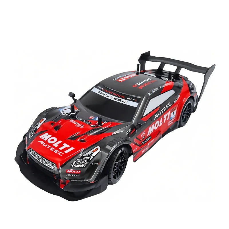 1:14 Scale RC Drift Car 4WD Remote Control Fast GTR Model Off-Road Racing Toy with 2.4Ghz Radio Control for Kids and Beginners