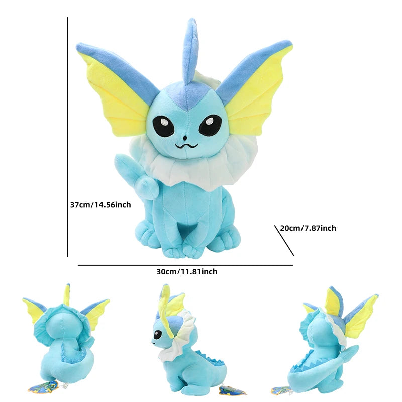 Big Umbreon Pokemon Plush Toy Vaporeon Eevee sylveon laceon Flareon  Leafeon Jolteon Espeon Stuffed Peluche Kids Toy Gift