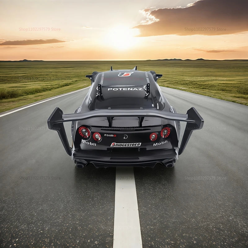 1:14 Scale RC Drift Car 4WD Remote Control Fast GTR Model Off-Road Racing Toy with 2.4Ghz Radio Control for Kids and Beginners